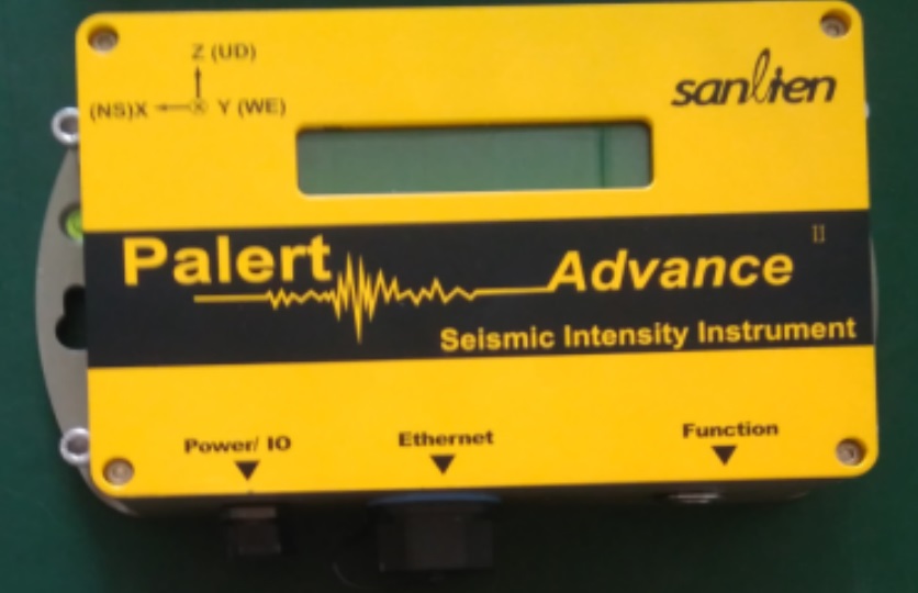 烈度计 低频振动  palert advance 地震开关
